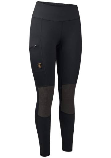 Dámske legíny Deerhunter Lady Reinforced Tights Black