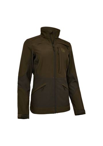 Dámska bunda Deerhunter Lady Rogaland Softshell Jacket Fallen Leaf