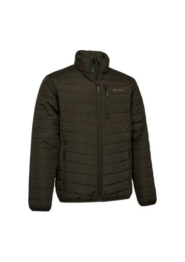 Pánska bunda Deerhunter Moor Fully Padded Jacket Brown Leaf