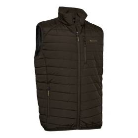 Pánska vesta Deerhunter Moor Fully Padded Waistcoat Brown Leaf