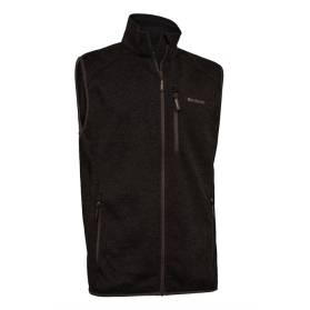 Pánska vesta Deerhunter Moor Knitted Waistcoat Brown Leaf