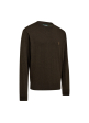Pánsky sveter Deerhunter Harrington O-neck Knit Brown Melange