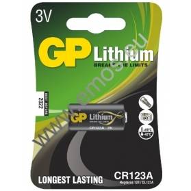 Fotobatéria GP líthiová CR 123A