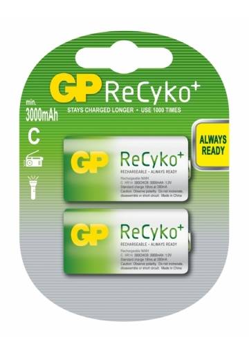 Nabíjacia batéria GP ReCyko+ 300mAh C / 2 ks