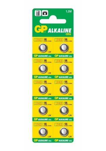 Batéria GP alkalická 186 / 10 ks