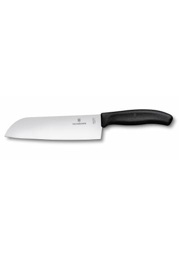 Victorinox SwissClassic Santoku nôž 17 cm čierny