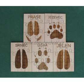Puzzle stopy 10x14 č.1001