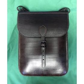 Lesnícká brašňa hovädzina tmavohnedá