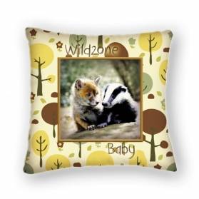 Dekoračný vankúš - Líšča a jazvec