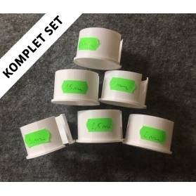 Pard vymedzovací krúžok pre NV007 - KOMPLET SET (6 rozmerov)