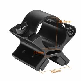 Montáž magnetická pre prísvit, d:25-27mm