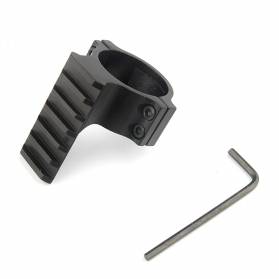 Montáž pre prísvit na puškohľad, d:30mm s weaver lištou