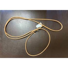 Zubíček Vypúšťacie vodítko z guľatej kože priem.6 mm prírodné Zubíček Vypúšťacie vodítko z guľatej kože priem.6 mm prírodné