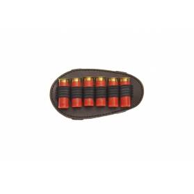 Púzdro na brokové náboje na pažbu kožené Zubíček