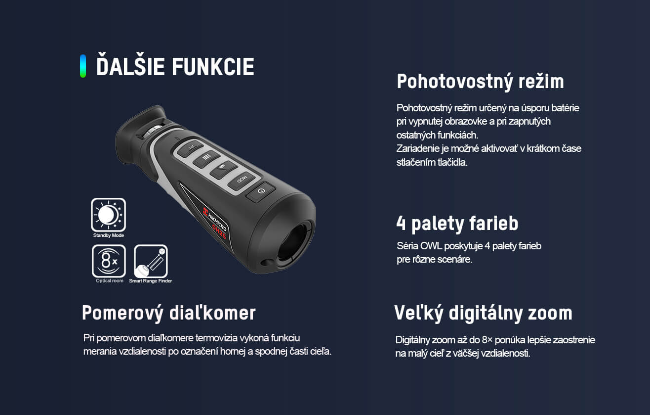 Termovízny monokulár HIKMICRO OWL OH35