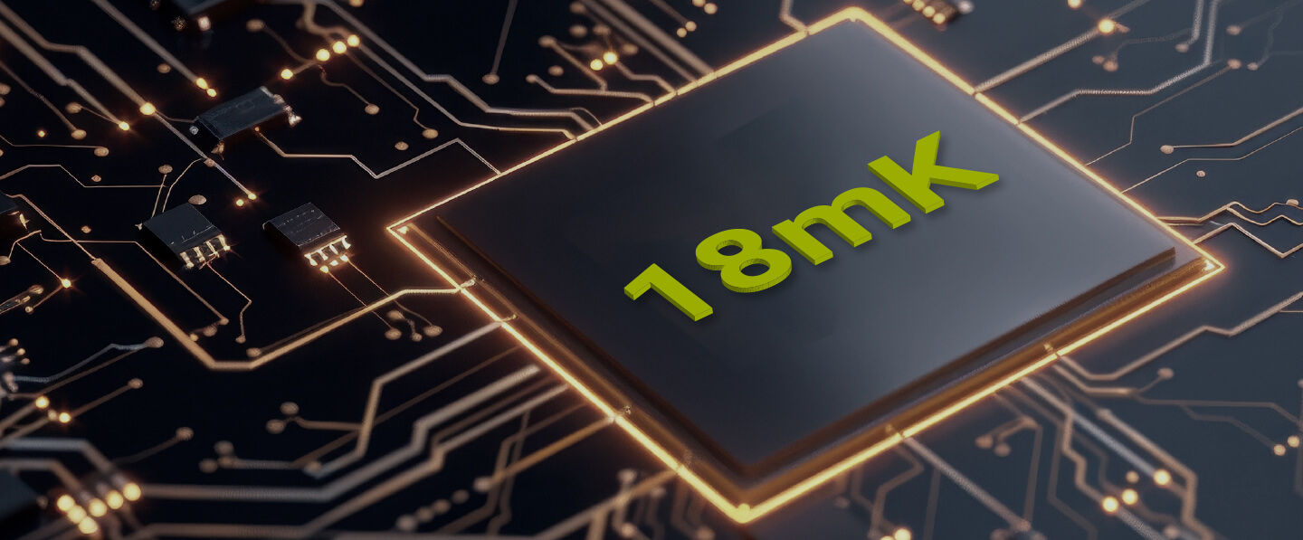 Tepelná citlivosť NETD 18mK