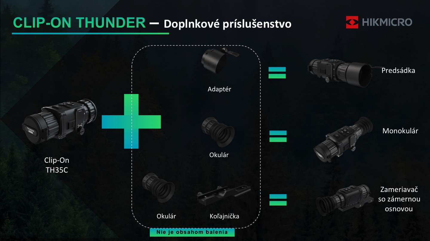 HIKMICRO TH35C príslušenstvo