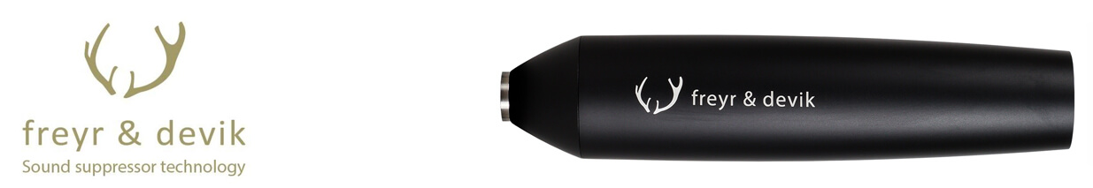 Tlmiče hluku výstrelu Freyr & Devik