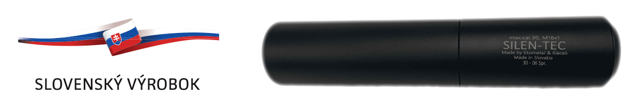 Tlmiče hluku výstrelu Silen-Tec