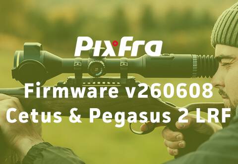 Nový firmware pre Pixfra Cetus a Pegasus 2 LRF (260608)