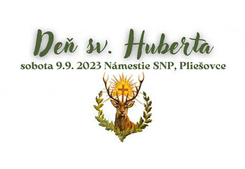 Deň sv. Huberta 2023 - Pliešovce