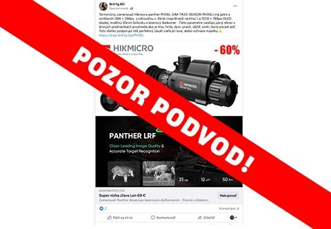 Pozor na podvodné obchody ponúkajúce falošné produkty HIKMICRO za extrémne nízke ceny!